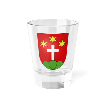 Lalden-coat of arms (Switzerland) (Coat of Arms) Shot Glass 1.5oz