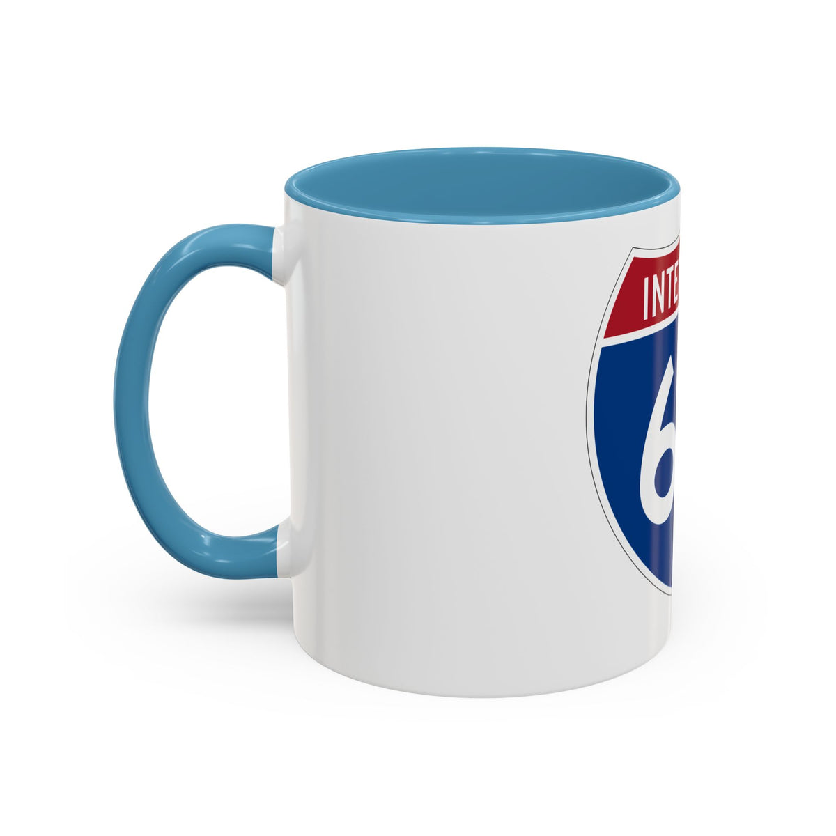 Interstate 64 (U.S. Highways) Accent Coffee Mug