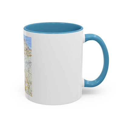 South America - Northwestern (1964) (Map) Accent Coffee Mug