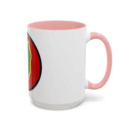 24 Infantry Division SSI (U.S. Army) Accent Coffee Mug