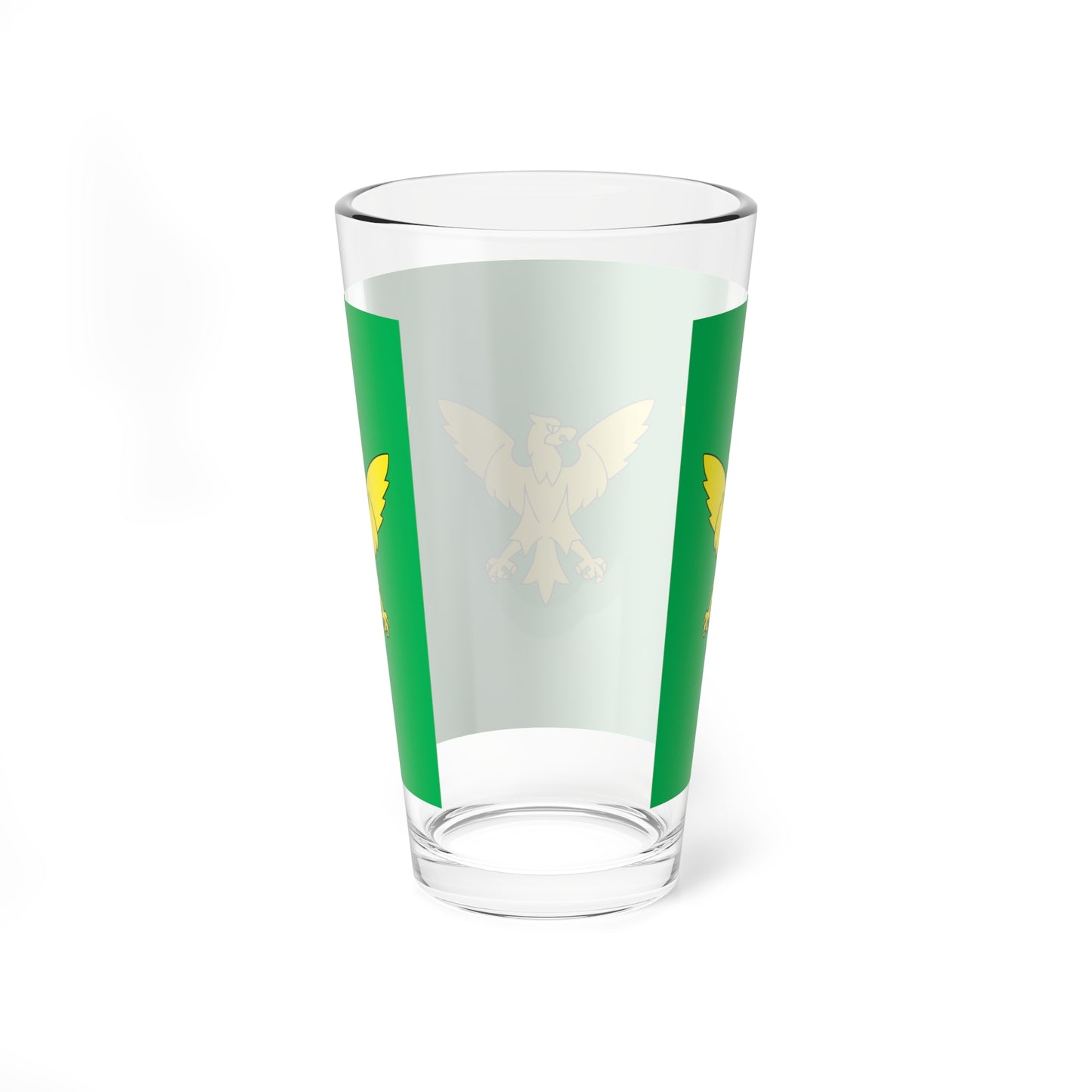 Flag of Caernarfonshire (United Kingdom) Pint Glass 16oz