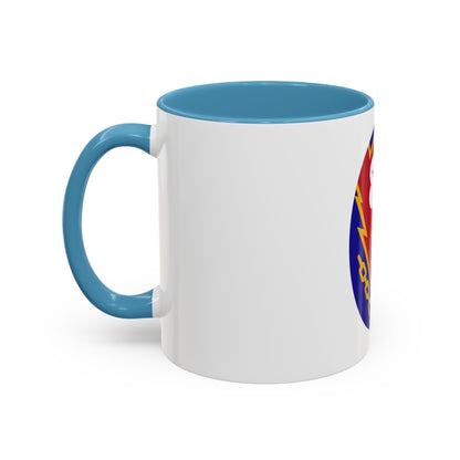 Communications Zone Personnel Europe (U.S. Army) Accent Coffee Mug