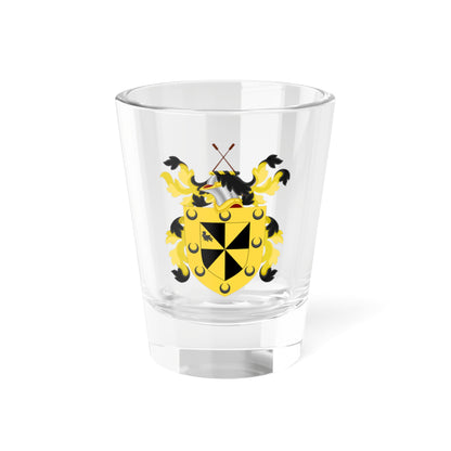 Coat of Arms of John Campbell (United States) (Coat of Arms) Shot Glass 1.5oz