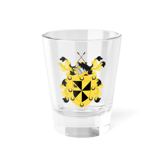 Coat of Arms of John Campbell (United States) (Coat of Arms) Shot Glass 1.5oz