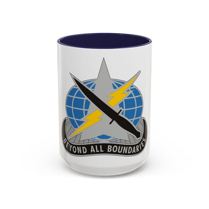 743 Military Intelligence Battalion (U.S. Army) Accent Coffee Mug