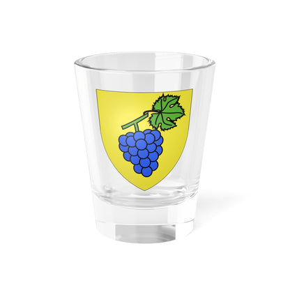 Blason ville fr Bry Nord (France) (Coat of Arms) Shot Glass 1.5oz