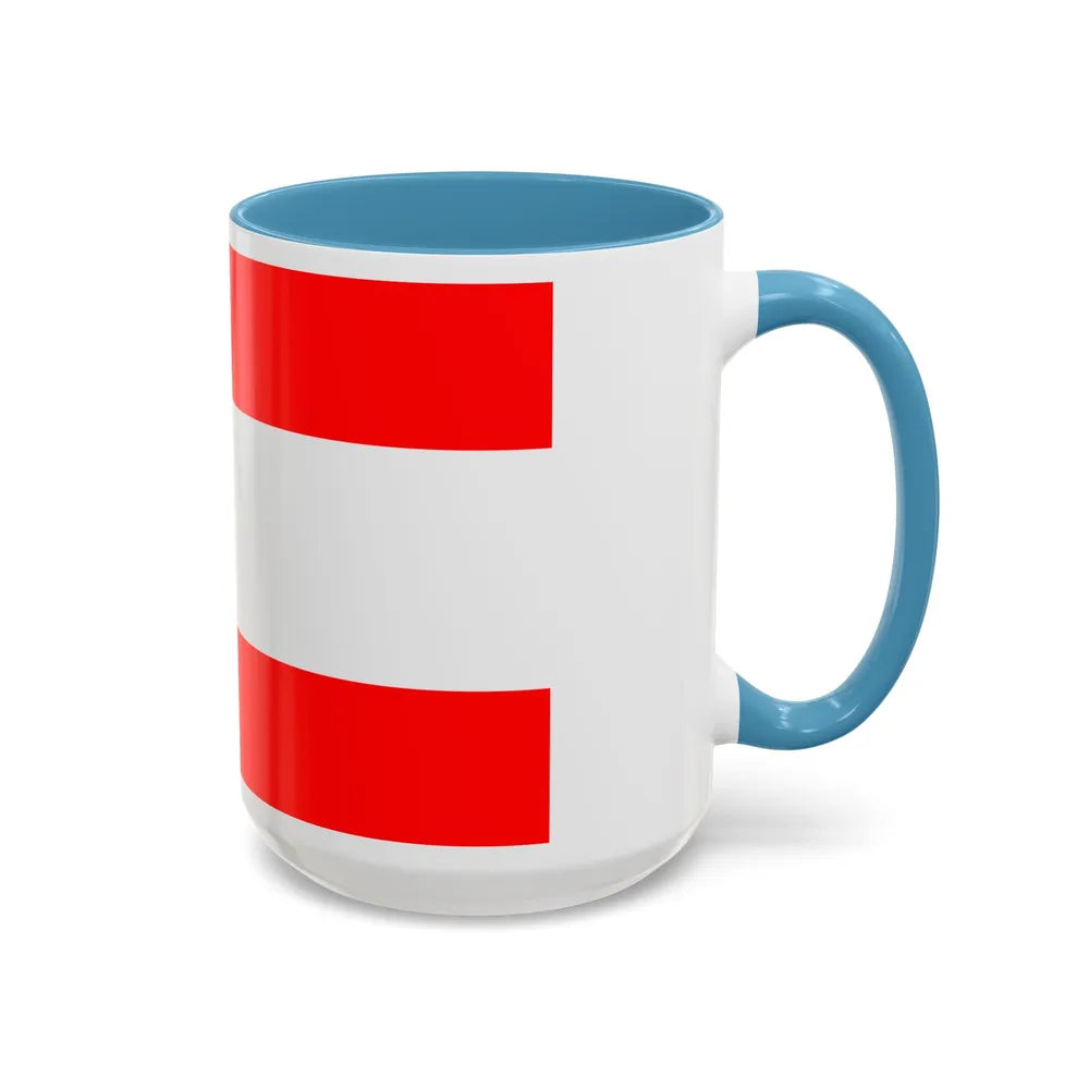 Flag of Hamm Germany - Accent Coffee Mug-Go Mug Yourself