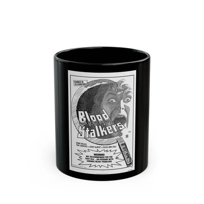 BLOOD STALKERS (THE NIGHT DANIEL DIED) 1976 Movie Poster - Black Coffee Mug-11oz-Go Mug Yourself