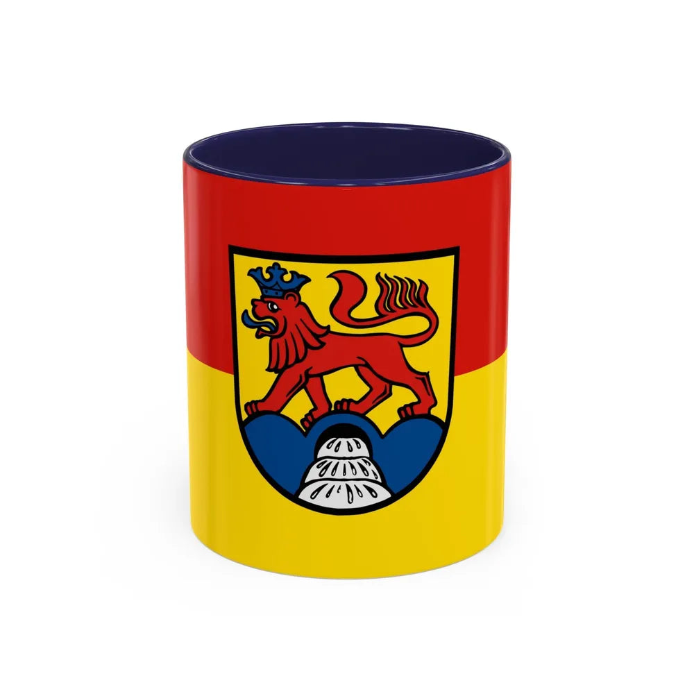 Flag of Calw Germany - Accent Coffee Mug-11oz-Navy-Go Mug Yourself