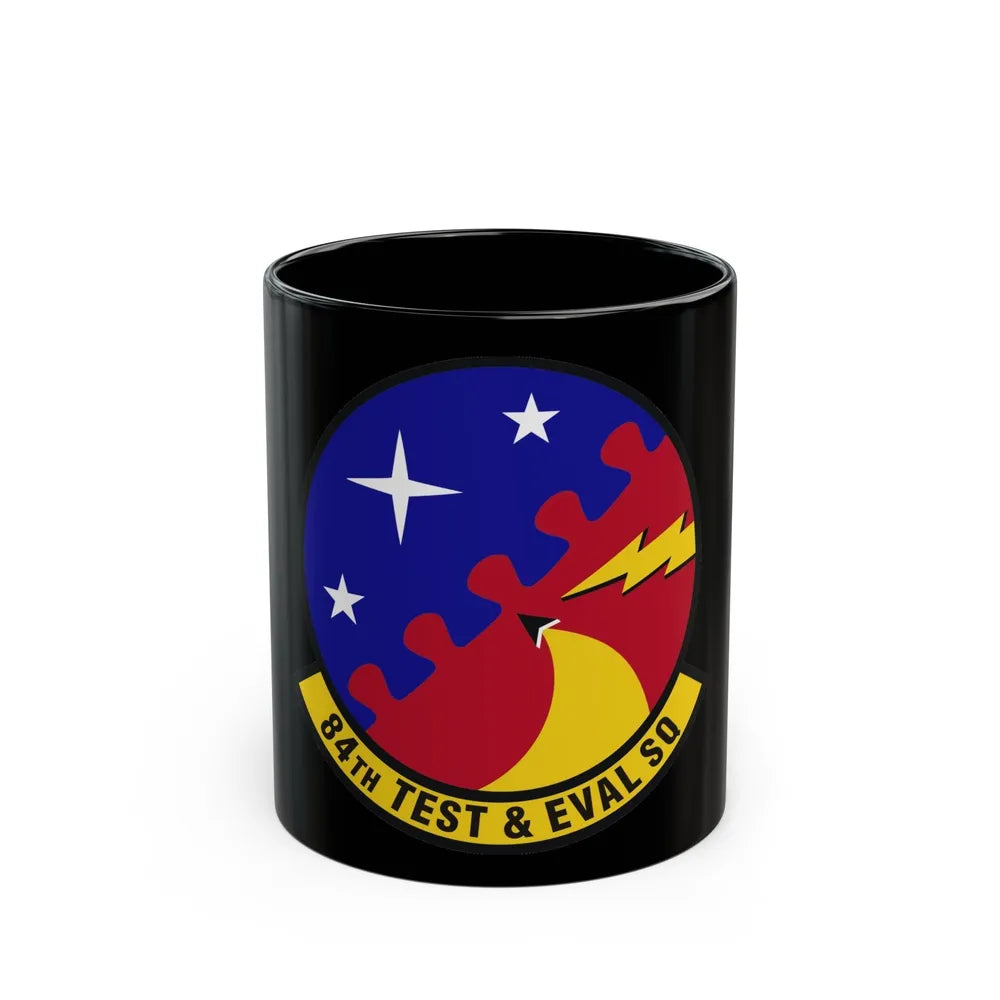 84th Test and Evaluation Squadron (U.S. Air Force) Black Coffee Mug-11oz-Go Mug Yourself