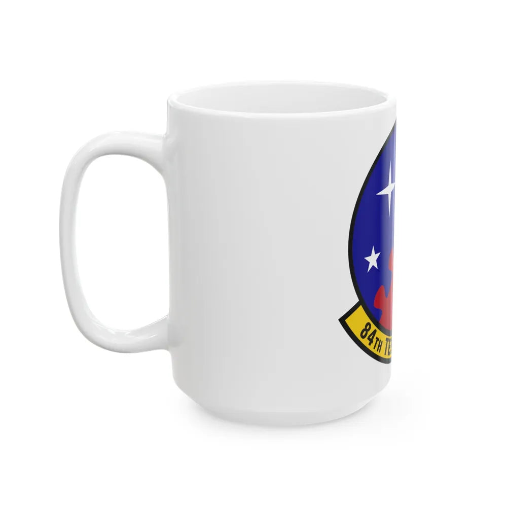 84th Test and Evaluation Squadron (U.S. Air Force) White Coffee Mug-Go Mug Yourself