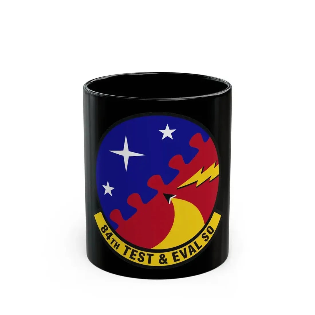 84th Test and Evaluation Squadron (U.S. Air Force) Black Coffee Mug 11oz - Go Mug Yourself