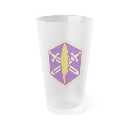 85 Civil Affairs Brigade 2 (U.S. Army) Frosted Pint Glass 16oz-Go Mug Yourself