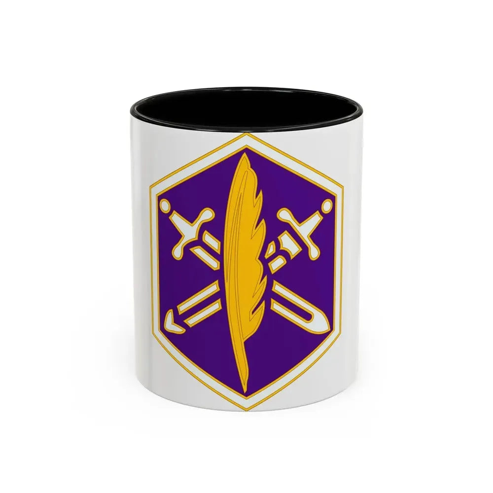 85 Civil Affairs Brigade 2 (U.S. Army) Accent Coffee Mug 11oz Black - Go Mug Yourself