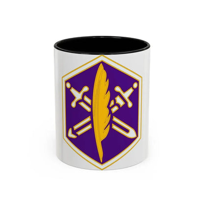 85 Civil Affairs Brigade 2 (U.S. Army) Accent Coffee Mug 11oz Black - Go Mug Yourself