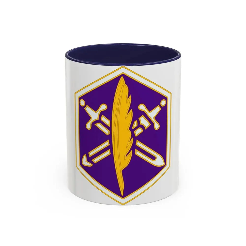 85 Civil Affairs Brigade 2 (U.S. Army) Accent Coffee Mug 11oz Navy - Go Mug Yourself