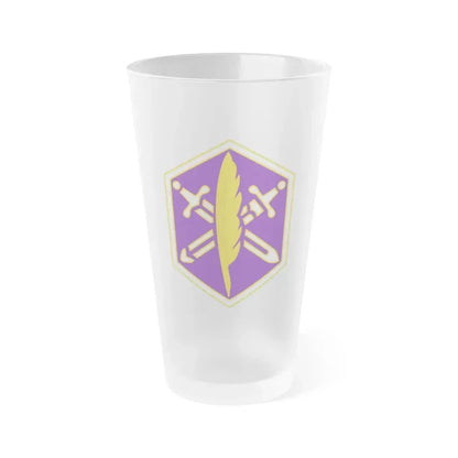 85 Civil Affairs Brigade 2 (U.S. Army) Frosted Pint Glass 16oz Default Title - Go Mug Yourself