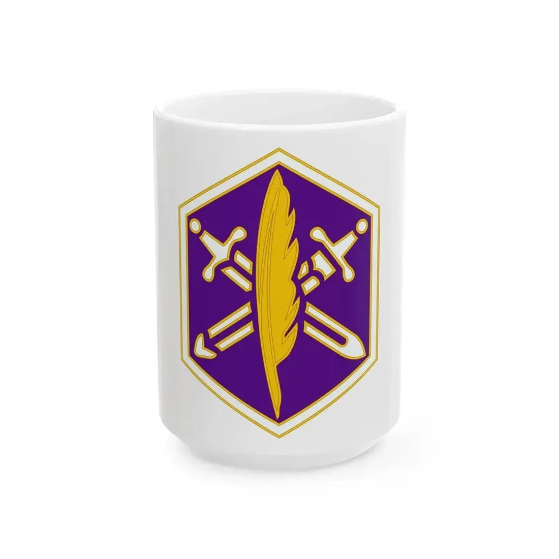 85 Civil Affairs Brigade 2 (U.S. Army) White Coffee Mug 15oz - Go Mug Yourself