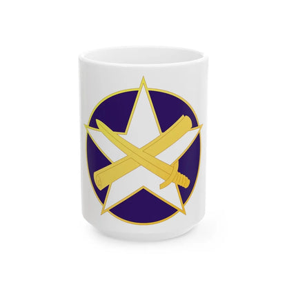 85 Civil Affairs Brigade (U.S. Army) White Coffee Mug-15oz-Go Mug Yourself