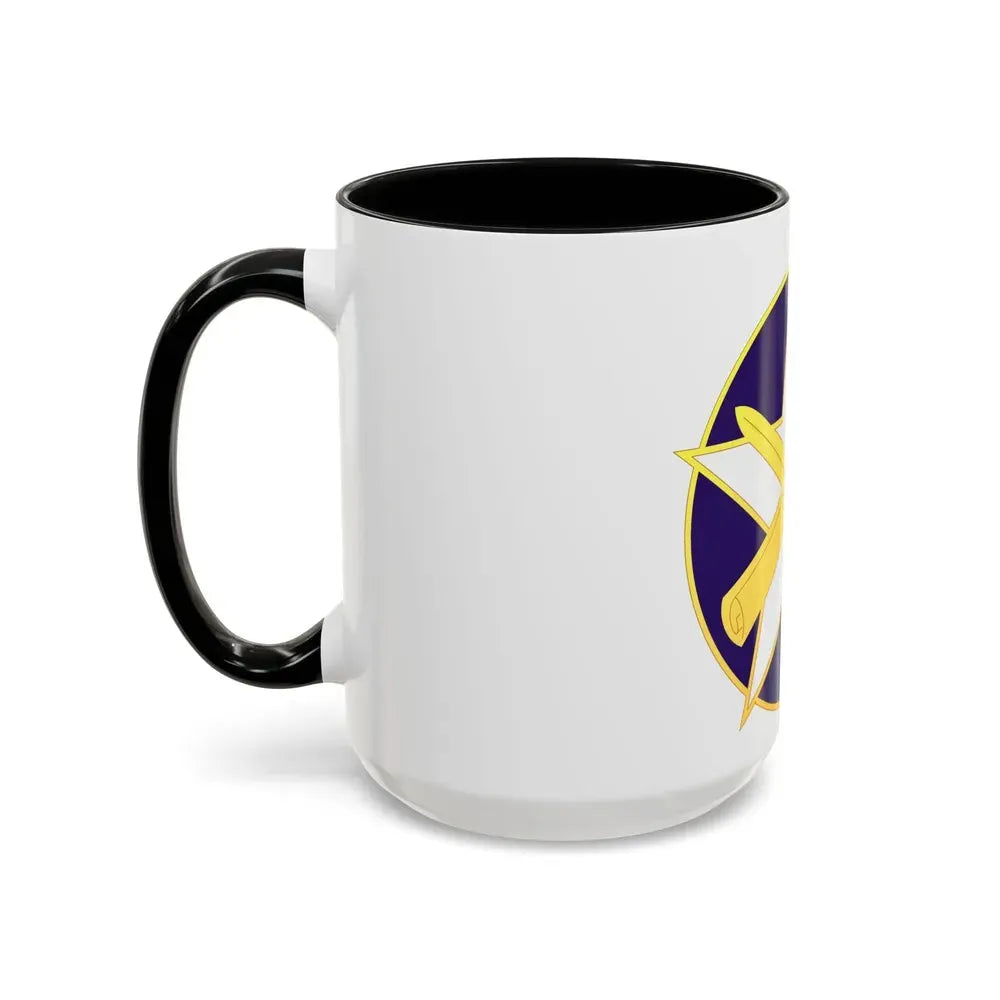 85 Civil Affairs Brigade (U.S. Army) Accent Coffee Mug - Go Mug Yourself