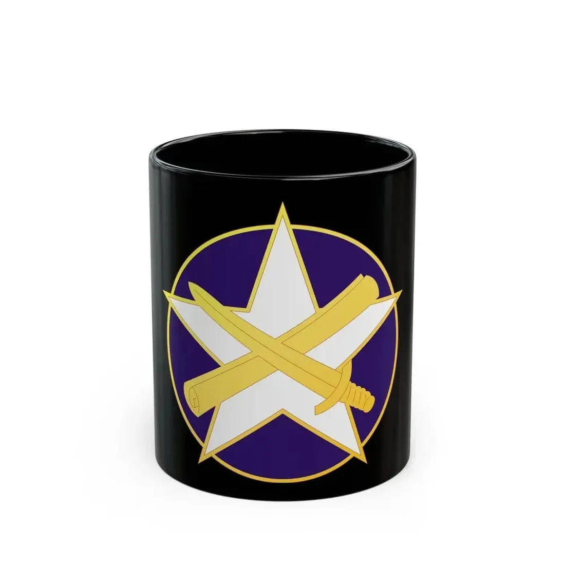 85 Civil Affairs Brigade (U.S. Army) Black Coffee Mug - Go Mug Yourself