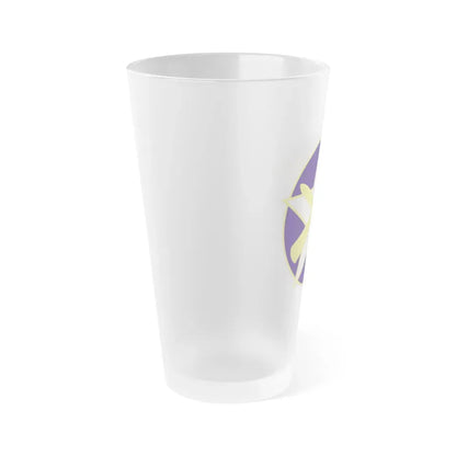 85 Civil Affairs Brigade (U.S. Army) Frosted Pint Glass 16oz - Go Mug Yourself