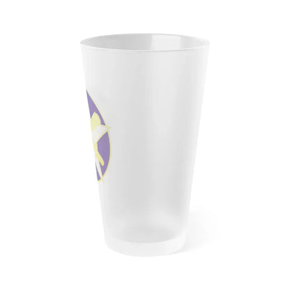 85 Civil Affairs Brigade (U.S. Army) Frosted Pint Glass 16oz - Go Mug Yourself