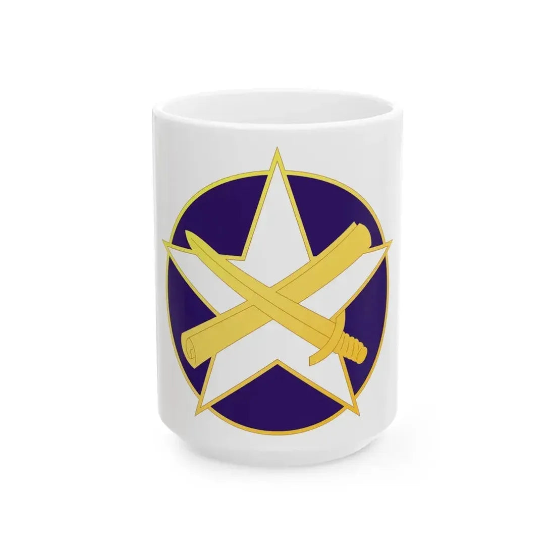 85 Civil Affairs Brigade (U.S. Army) White Coffee Mug 15oz - Go Mug Yourself