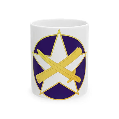 85 Civil Affairs Brigade (U.S. Army) White Coffee Mug - Go Mug Yourself