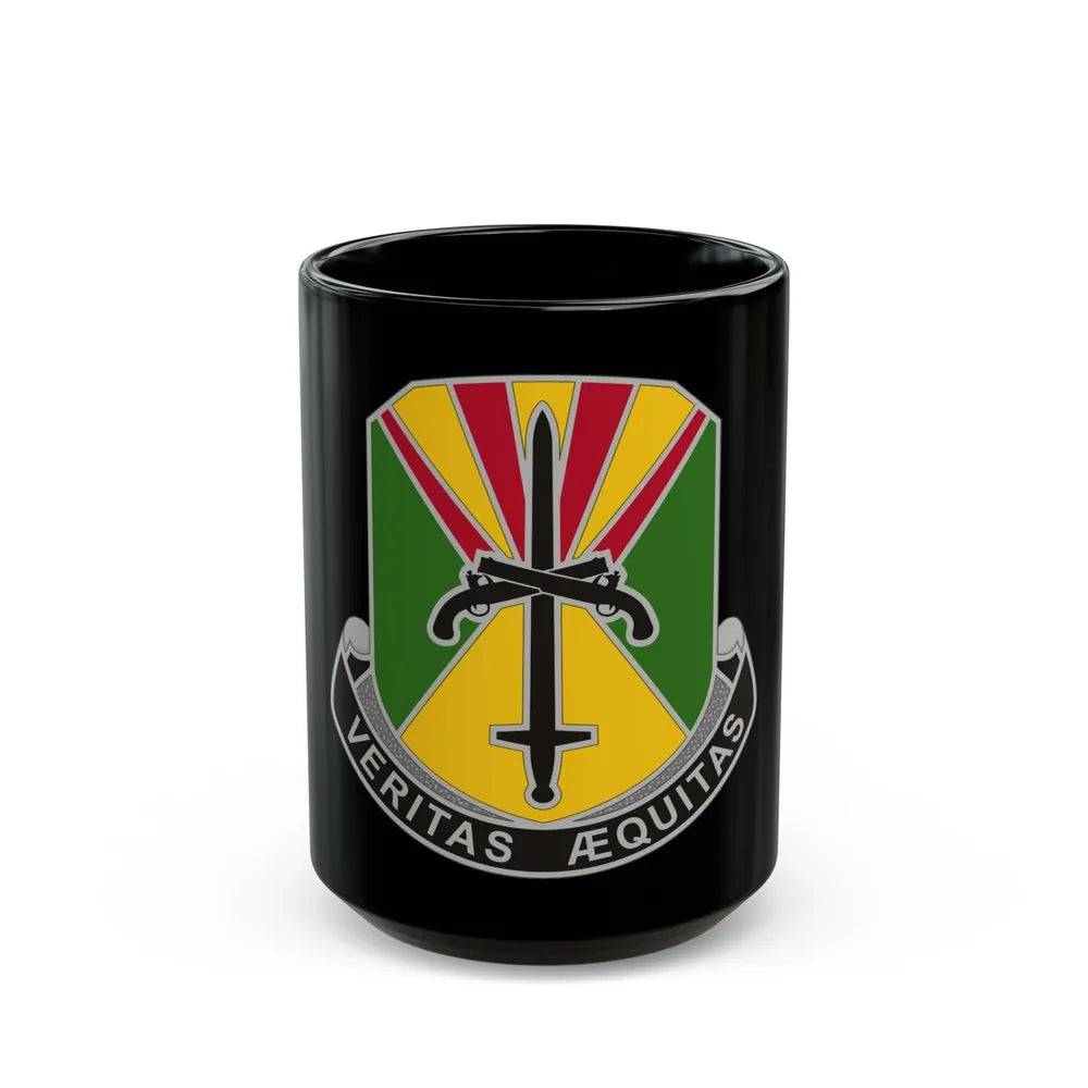 850 Military Police Battalion (U.S. Army) Black Coffee Mug-15oz-Go Mug Yourself