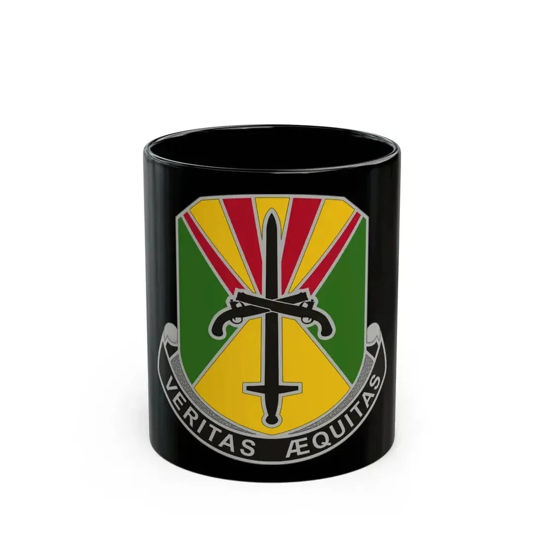 850 Military Police Battalion (U.S. Army) Black Coffee Mug 11oz - Go Mug Yourself
