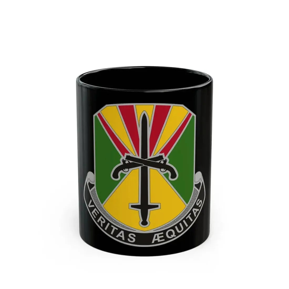 850 Military Police Battalion (U.S. Army) Black Coffee Mug 11oz - Go Mug Yourself