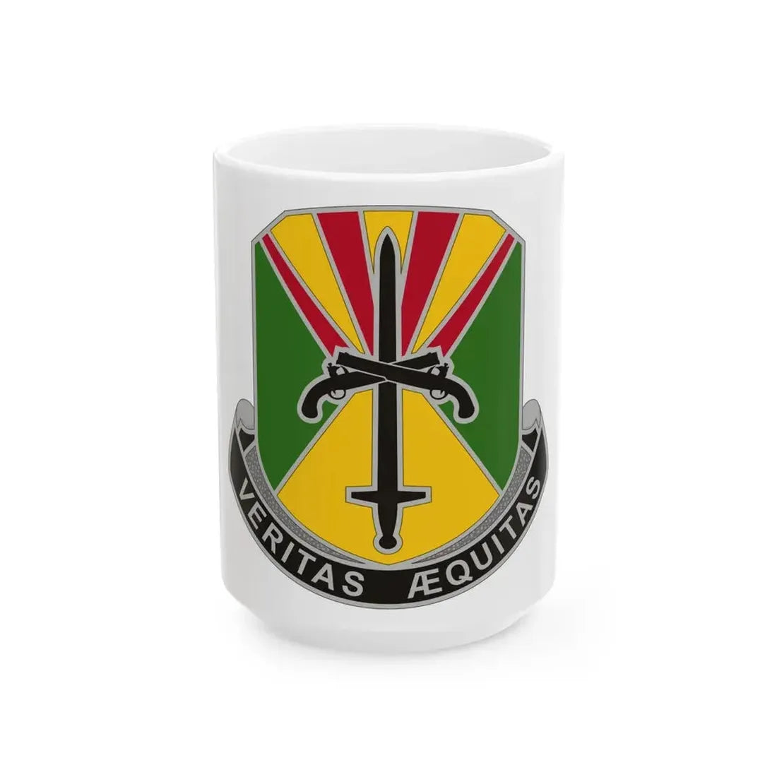 850 Military Police Battalion (U.S. Army) White Coffee Mug 15oz - Go Mug Yourself
