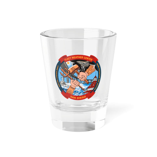 Fleet Weather Center San Diego (U.S. Navy) Shot Glass 1.5oz