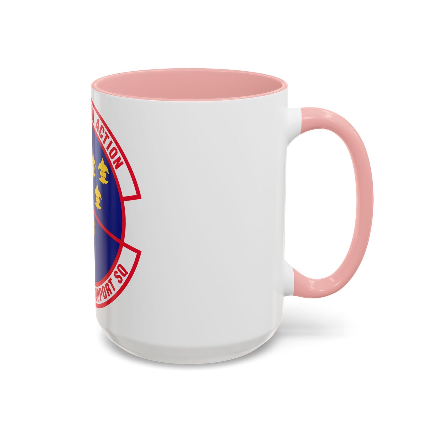 707 Force Support Squadron AFISRA (U.S. Air Force) Accent Coffee Mug