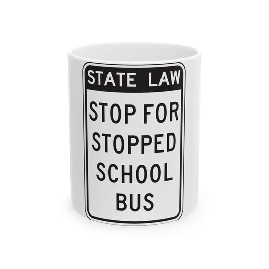 NYSDOT NYR9-20 (New York) (Road Sign) White Coffee Mug