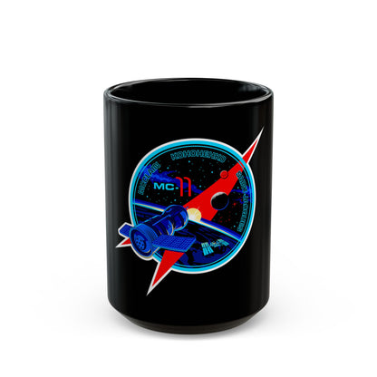 Soyuz MS-11 (Soyuz Programme) Black Coffee Mug
