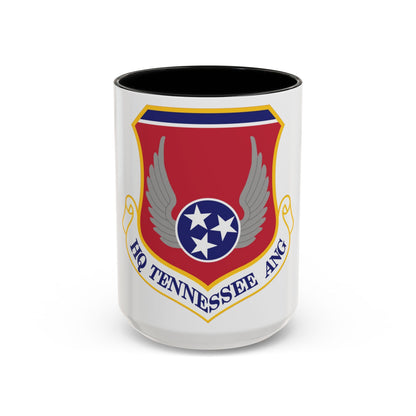 HQ Tennessee Air National Guard (U.S. Air Force) Accent Coffee Mug