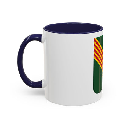 4th Security Force Assistance Brigade v2 (U.S. Army) Accent Coffee Mug