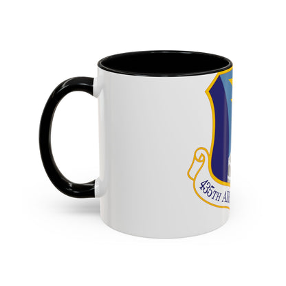 435th Air Base Wing (U.S. Air Force) Accent Coffee Mug