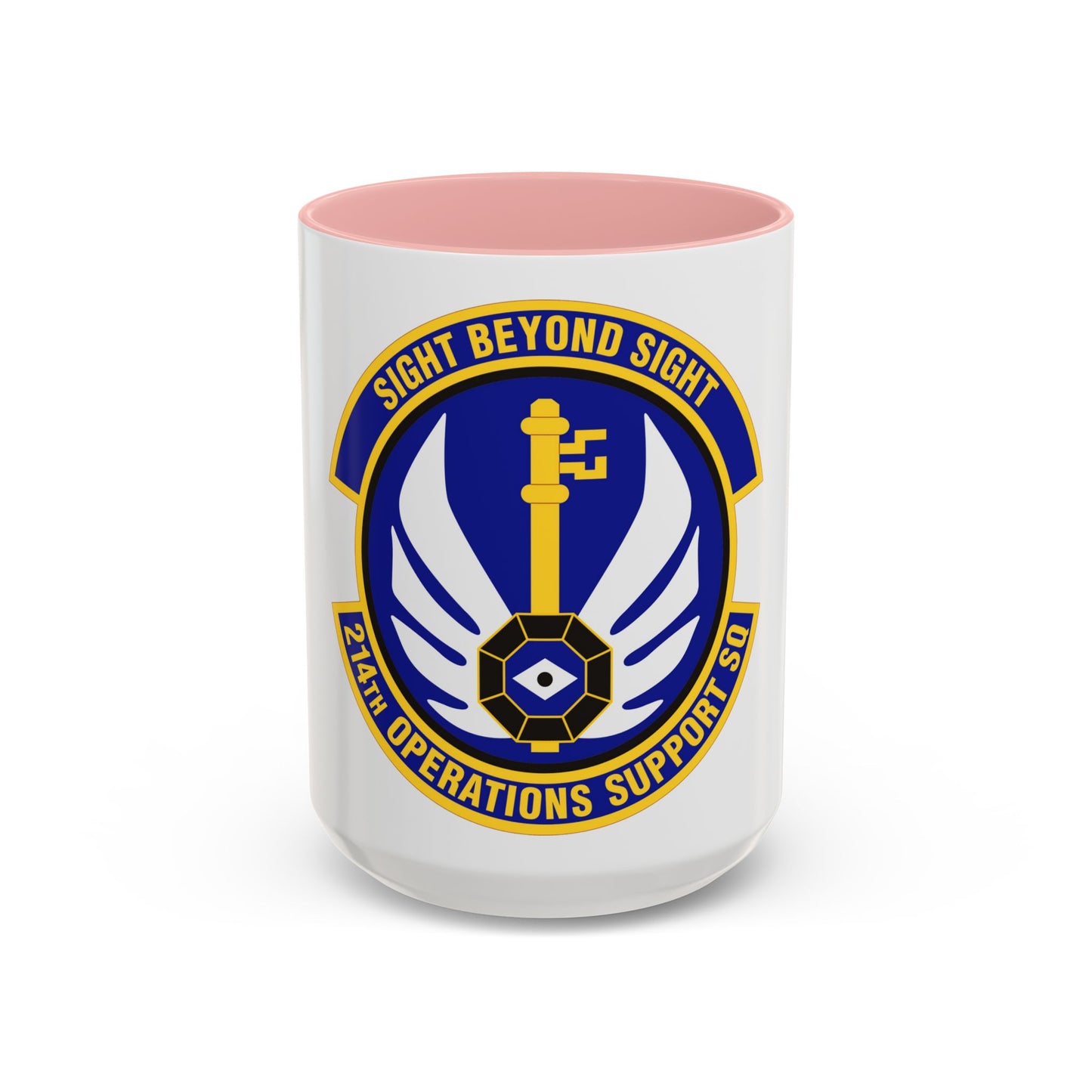 214th Operations Support Squadron (U.S. Air Force) Accent Coffee Mug