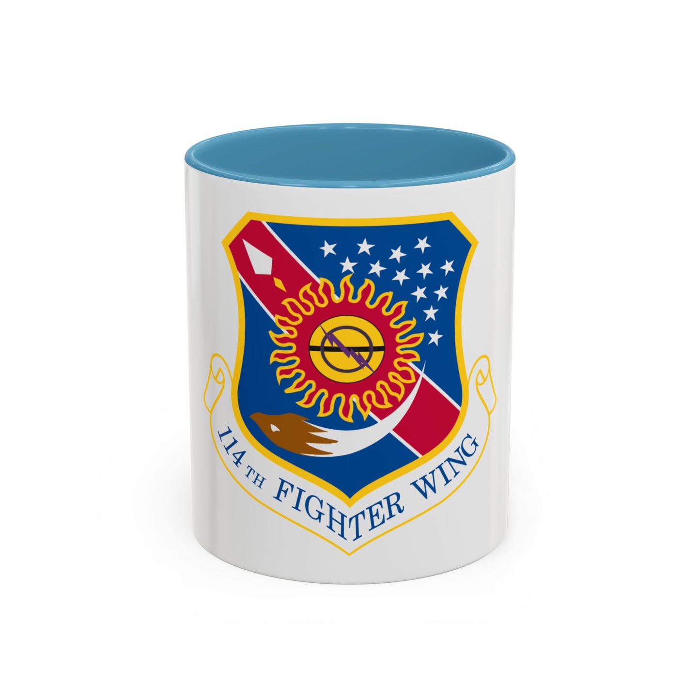 114th Fighter Wing (U.S. Air Force) Accent Coffee Mug