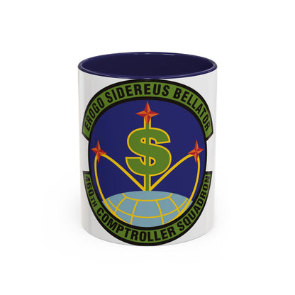 460th Comptroller Squadron (U.S. Air Force) Accent Coffee Mug