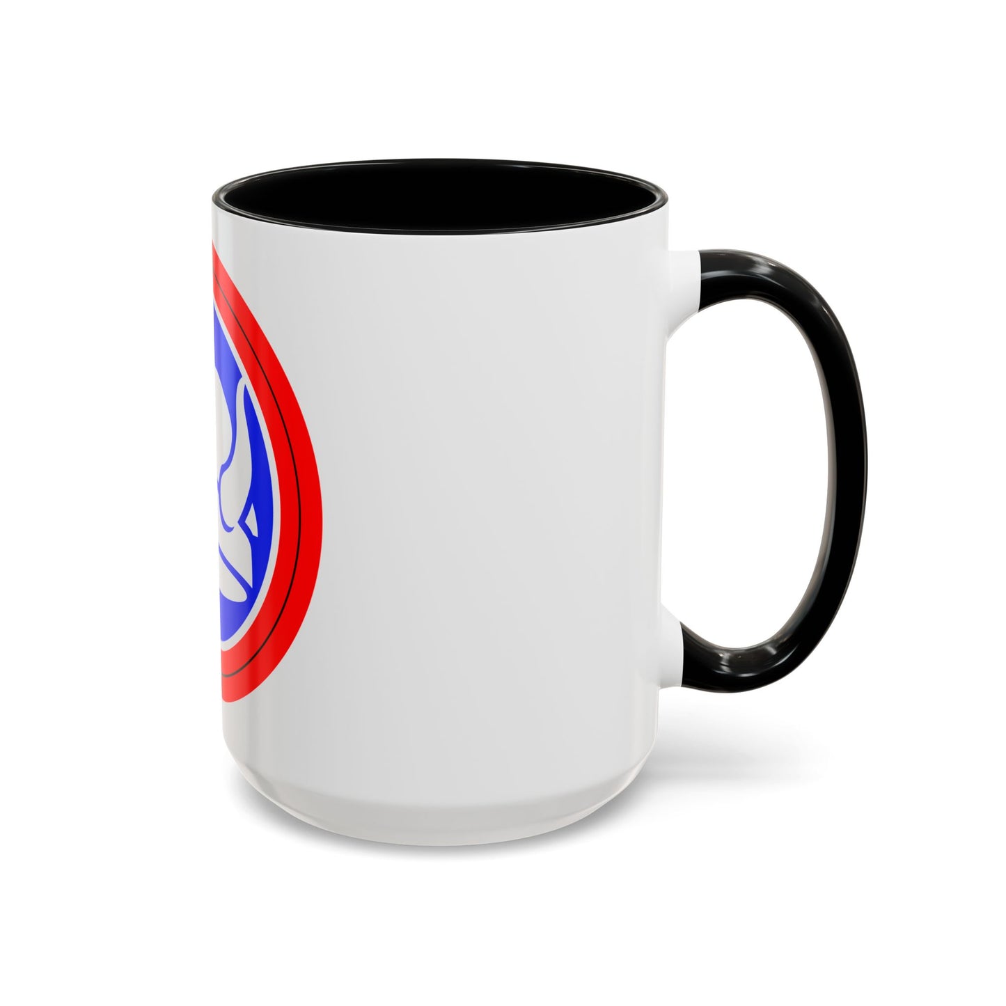 47th Division Shoulder Patch (U.S. Army) Accent Coffee Mug
