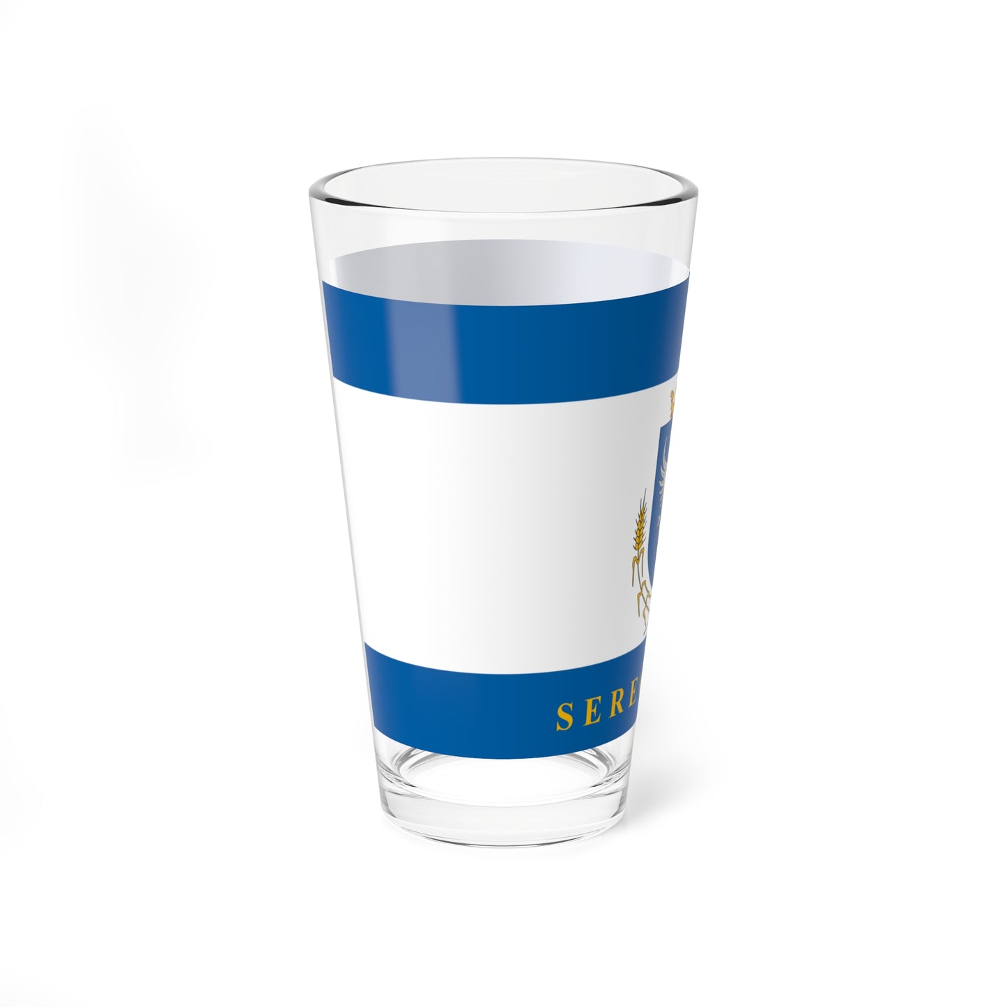Flag of Seregelyes (Hungary) Pint Glass 16oz