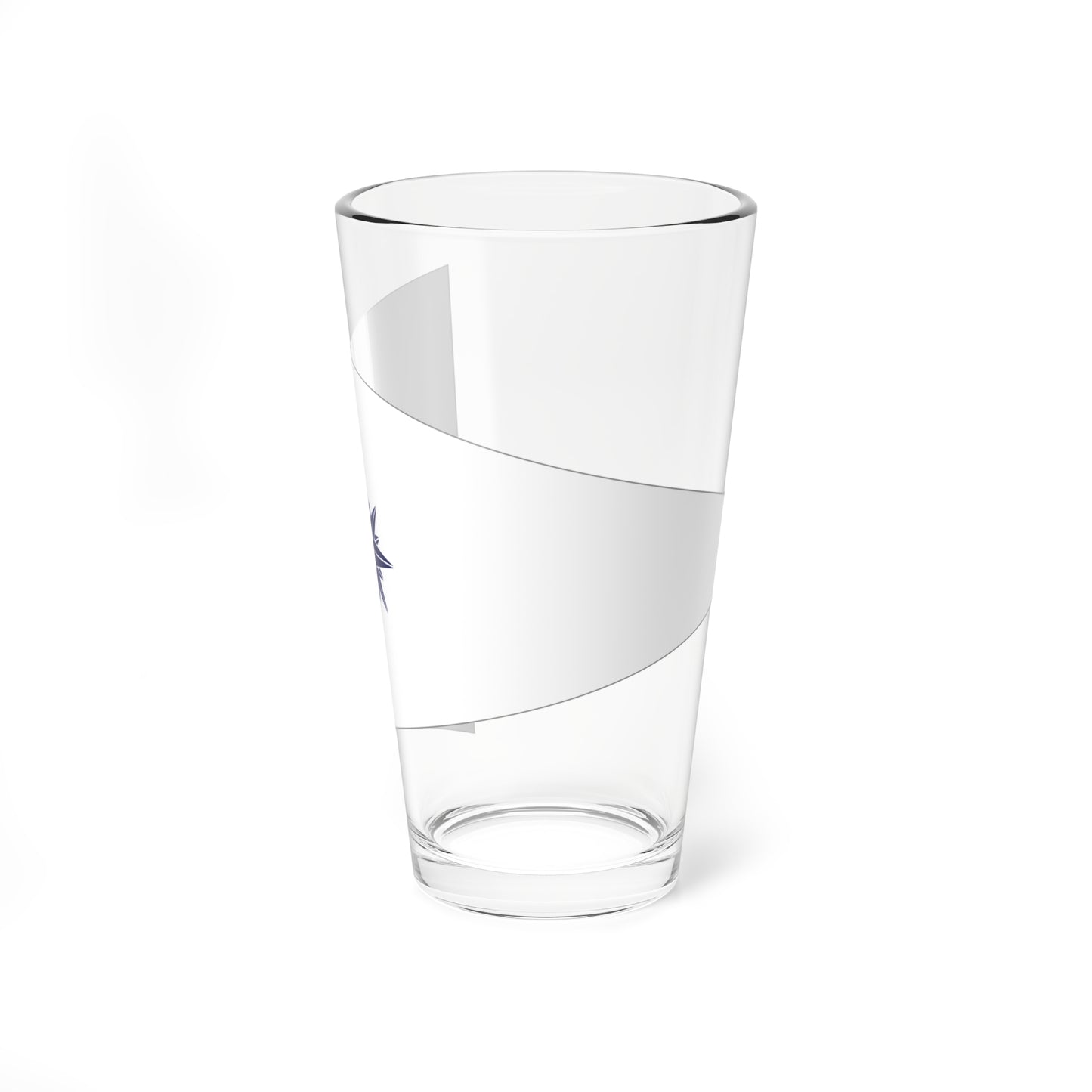 Flag of Commander Japan Coast Guard-bordered (Japan) Pint Glass 16oz