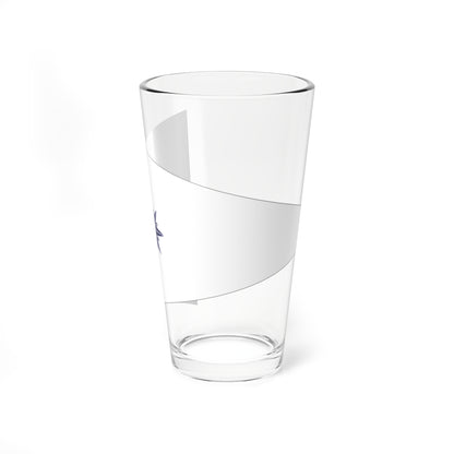 Flag of Commander Japan Coast Guard-bordered (Japan) Pint Glass 16oz