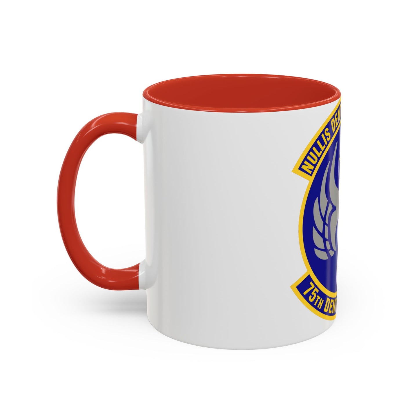 Tasse à café décorative du 75e escadron dentaire (US Air Force)