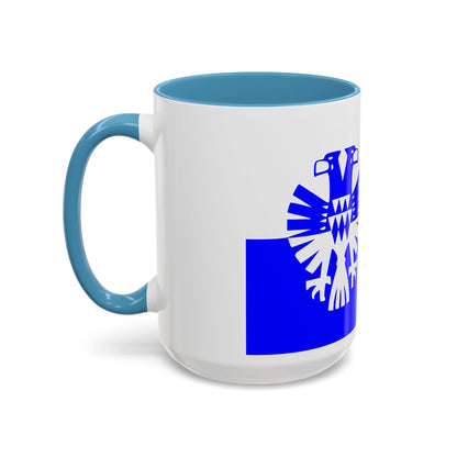 Flag of Arnhem the capital city of the largest province of Gelderland Netherlands - Accent Coffee Mug