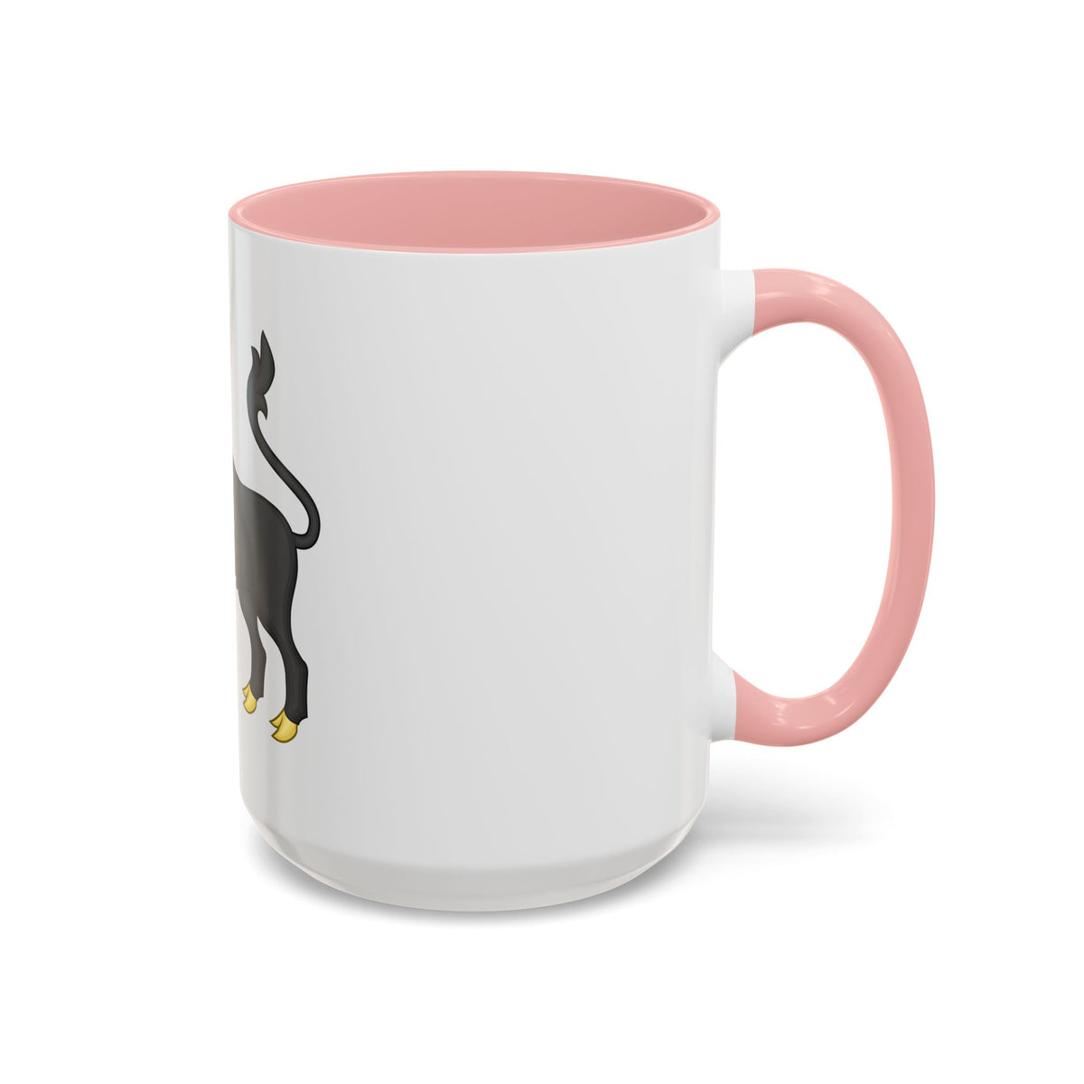 Black Bull of Clarence Badge of Edward IV - Accent Coffee Mug